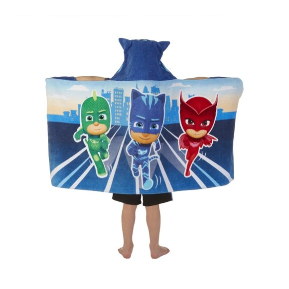 PJ MASK Kids Catboy Hooded Bath Towel - Picture 5 of 10